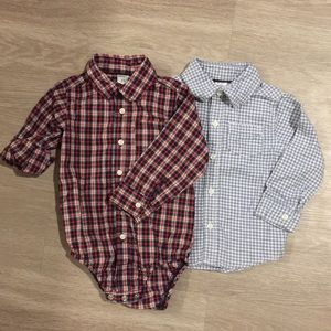 Boy bundle button shirts 24 months 🐶